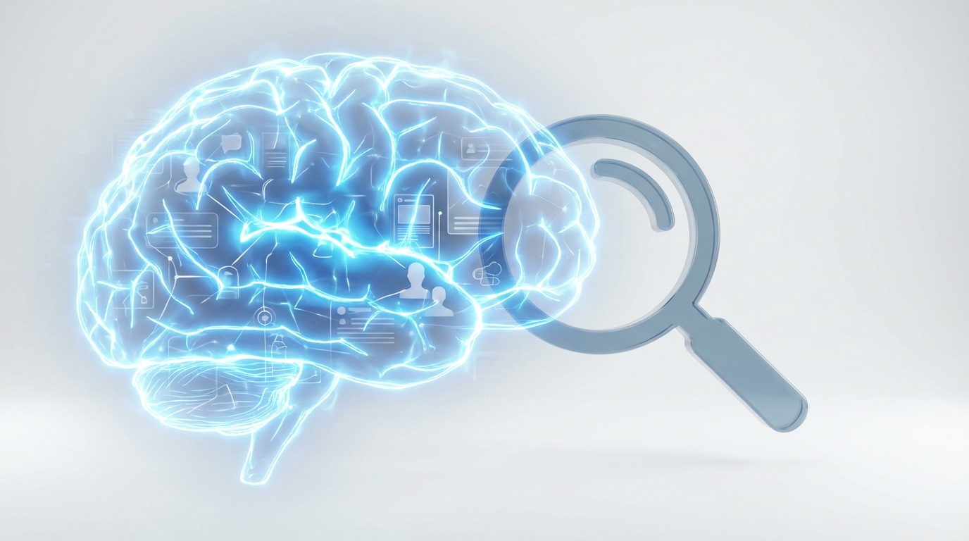 A smiling female flight attendant in a dark blue uniform jacket, light blue blouse, and patterned scarf looks directly at the camera while holding a black tablet displaying information in her left hand.